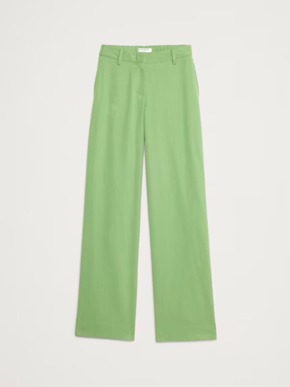 Banana Republic The Everyday Wide-Leg Pant, M Petite, Jungle Fern Green